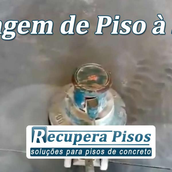 Lavagem de Piso À Seco